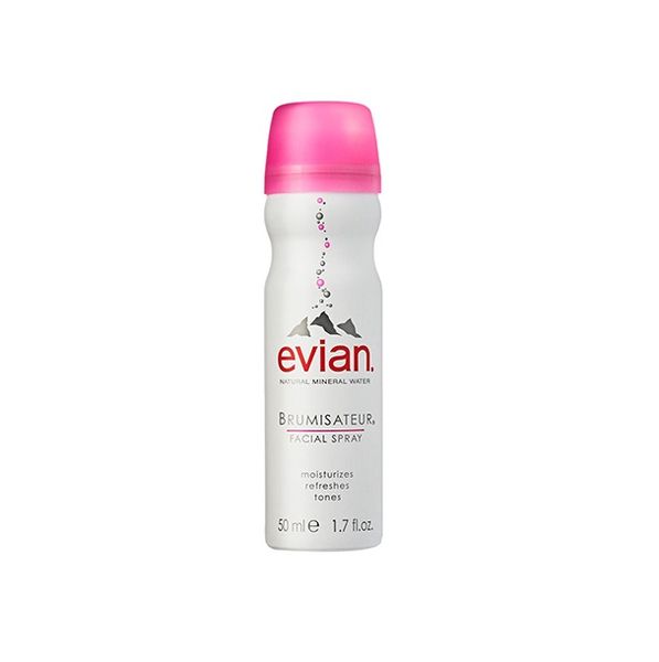 Xịt Khoáng Evian Cung Cấp Ẩm Và Làm Dịu Da Spray Brumisateur Natural Mineral Water 50ml