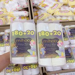 Bông Tẩy Trang Mihoo Bông Tròn Cotton Pads