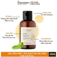 Gel Rửa Mặt Chiết Xuất Bí Đao Cocoon Winter Melon Cleanser 140ml