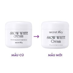 Kem Ủ Trắng Da Dành Cho Mặt Secret Key Snow White Cream 50g