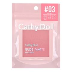 Phấn Má Hồng Cathy Doll Mịn Lì Nude Matte Blusher