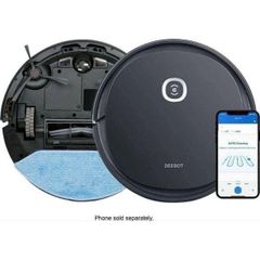 Robot lau hút đồng thời Ecovacs DEEBOT OZMO U2 - Đen