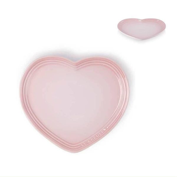 Set 2 đĩa trái tim Le Creuset 23cm