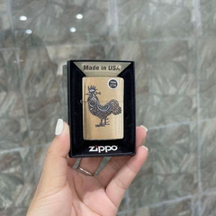 Bật lửa Zippo gà máy gáy vang