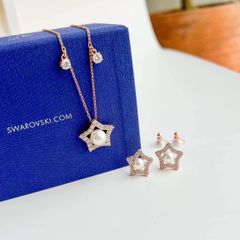 Bộ dây chuyền Swarovski Stella