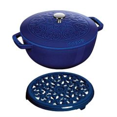 Nồi gang Staub kèm lót 24cm