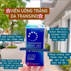 Viên uống trắng da Transino white C 120 viên