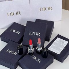 Bộ 2 son Dior Velvet 100 và 999