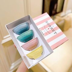 Bộ 4 bát Le Creuset màu Pastel Mini Bowl 10,6cm