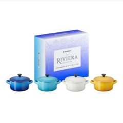 Bộ 4 nồi Le Creuset Riviera mini 250ml