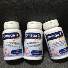 OMEGA-3 Junior dạng viên ngậm cung cấp DHA, EPA và Vitamin D3 cho trẻ nhỏ, 60 viên