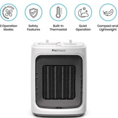 Quạt sưởi mini Pro Breeze 2000W