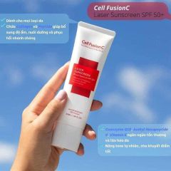 Kem chống nắng CelFusion C Toning Sunscreen 50ml SPF50+ PA++++ màu hồng