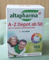 Vitamin tổng hợp A-Z Depot Multivitamin + Khoáng chất của hãng Altapharma - 100v