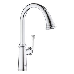 Vòi bồn rửa chén nóng lạnh Grohe Gloucester vòi phun kéo ra