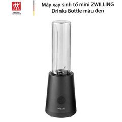 Máy xay sinh tố mini Zwilling Drinks Bottle 0.6L màu đen