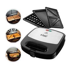 Máy nướng thịt, kẹp Sandwich Russell Hobbs 3 in 1