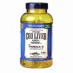 Dầu gan cá tuyết Holland Barret- Pure Cod Liver