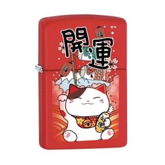 Bật lửa Mèo Thần Tài Zippo - made in US