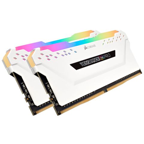 RAM DDR4 16GB CORSAIR VENGEANCE 3000MHZ RGB PRO HEAT SPREADER,CL15, (2X8GB) WHITE NEW BH 36T