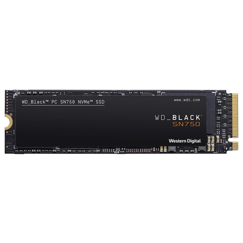 SSD WD 500GB SN750 BLACK (chuẩn M2-NVMe) NEW BH 36T