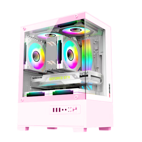 CASE MAGIC MIX M-ATX PINK NEW