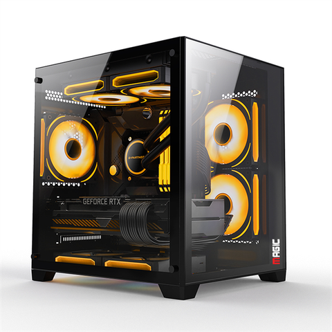 CASE MAGIC AQUA-M (M-ATX) BLACK NEW