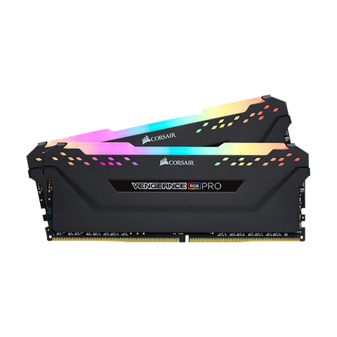 RAM DDR4 32GB CORSAIR VENGEANCE 3000MHZ (2X16GB) RGB PRO HEAT SPREADER, CL16 ĐEN NEW BH 36T