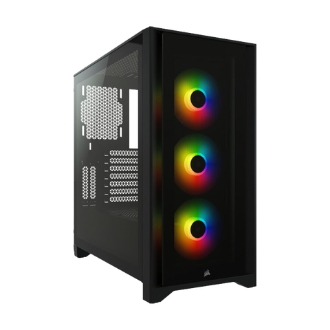 CASE CORSAIR ICUE 4000X RGB TG BLACK NEW BH 24T