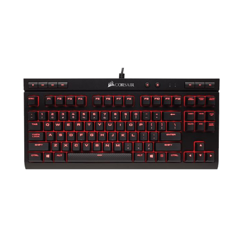 BÀN PHÍM CORSAIR K63 MX RED - RED LED NEW BH 24T