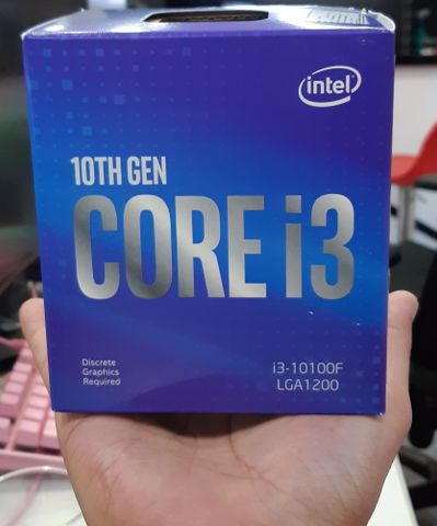 CPU INTEL CORE I3 10100F / 6MB / 3.6GHZ / 4 NHÂN 8 LUỒNG / LGA 1200 NEW TRAY BH 36T