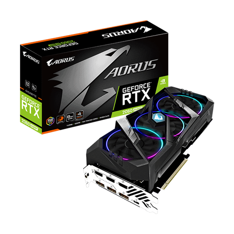 VGA GIGA RTX 2060 SUPER 8G AORUS NEW BH 36 THÁNG