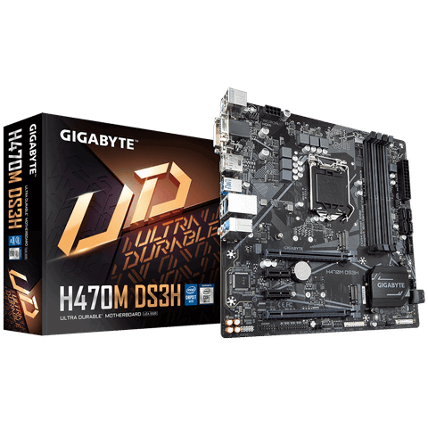 MAINBOARD GIGABYTE H470M - DS3H NEW BH 36T