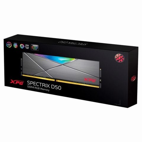 RAM DDR4 16GB ADATA XPG SPECTRIX D50 BUSS 3200 TUNGSTEN GREY RGB NEW BH 60TH