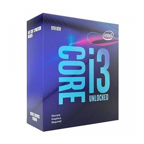 CPU INTEL CORE I3 9100F/ 6M / 3.6GHZ UPTO 4.20GHZ / 4 NHÂN 4 LUỒNG NEW TRAY