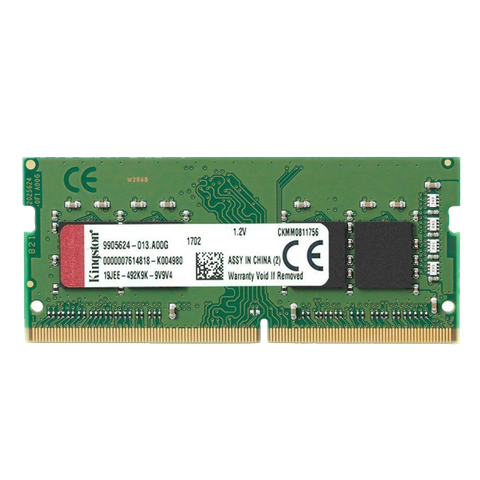 RAM LAPTOP KINGSTON SODIMM 1.2V 8GB 2400MHZ DDR4 NON-ECC CL17 SODIMM 1RX8 NEW BH 36T