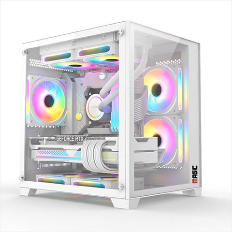 CASE MAGIC AQUA-M (M-ATX) WHITE NEW