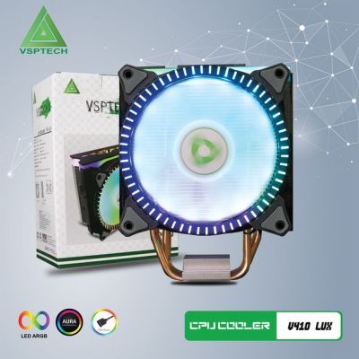 TẢN NHIỆT CPU VSPTECH V400 PLUS ARGB COOLER WHITE NEW