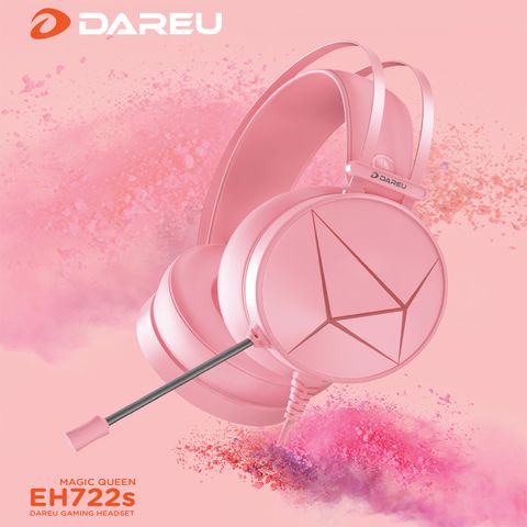 TAI NGHE DAREU EH722S PINK NEW BH 12TH