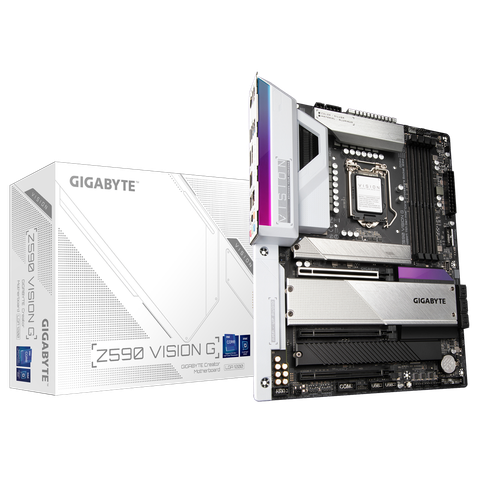 MAIN GIGABYTE Z590 VISION G SOCKET 1200 NEW 36T