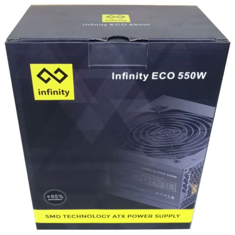 PSU NGUỒN INFINITY 550W ECO 80 PLUS SINGLE RAIL NEW BH 36T