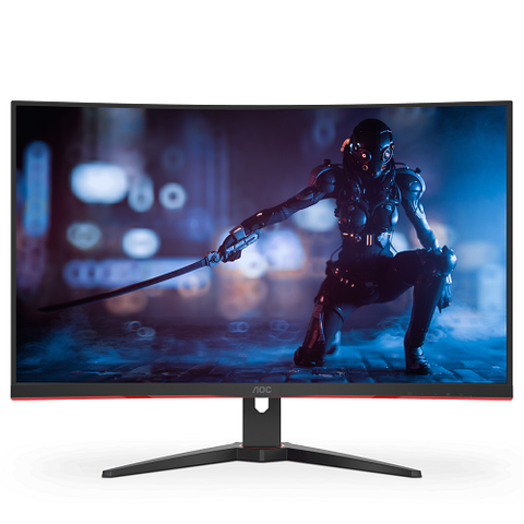 MÀN HÌNH AOC 32 INCH C32G2E/74 (FHD/ VA/ 165Hz/ 1MS/ HDMI+DP/ FREESYNC) CONG GAMING NEW BH 36T