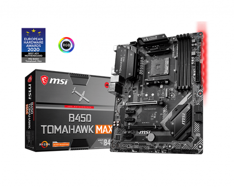 MAIN AMD MSI B450 TOMAHAWK MAX (Socket AM4, ATX) NEW BH 36T