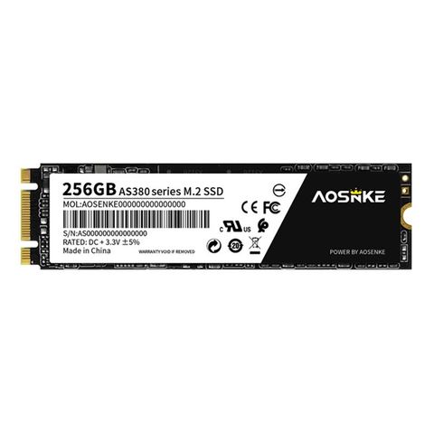 SSD AOSENKE 256GB AS380 CHUẨN M.2 NGFF NEW BH 36T