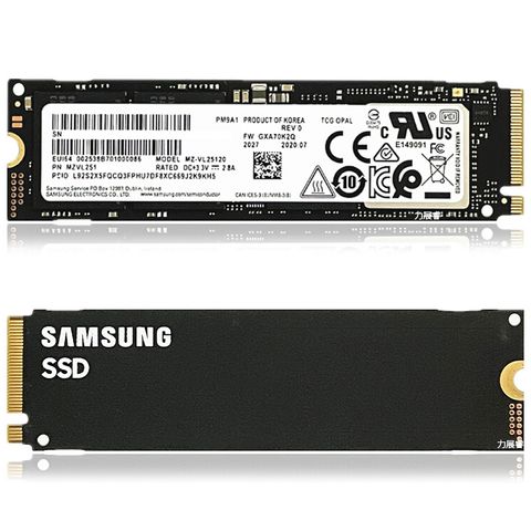 SSD SAMSUNG 512Gb PM9A1 (MZ-VL25120) M.2 NVME PCIE 4.0 NEW BH 36T