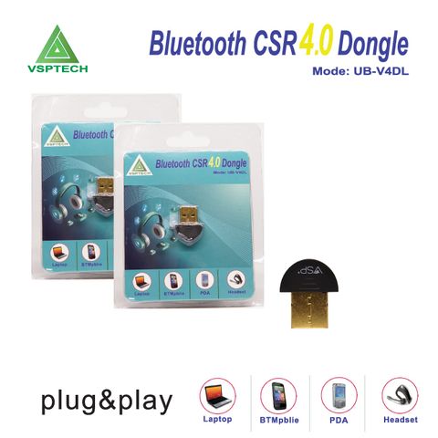 USB BLUETOOTH VSP CSR V5.0 DONGLE NEW