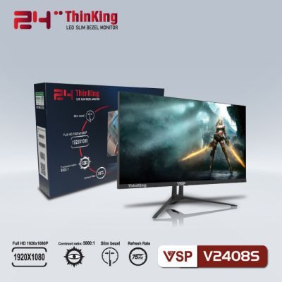 MÀN HÌNH VSP 24 INCH V2408S THINKING FHD 75HZ NEW BH 24TH