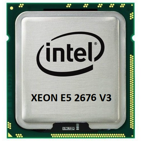 CPU XEON E5 2676 V3 (UPTO 3.2 GHZ/ 30MB/ 12 CORES / 24 THREADS/) SOCKET 2011-3 NEW
