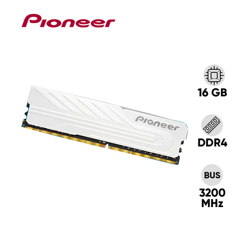 RAM DDR4 16GB PIONEER UDIMM BUSS 3200 TẢN NHIỆT NEW BH 36T