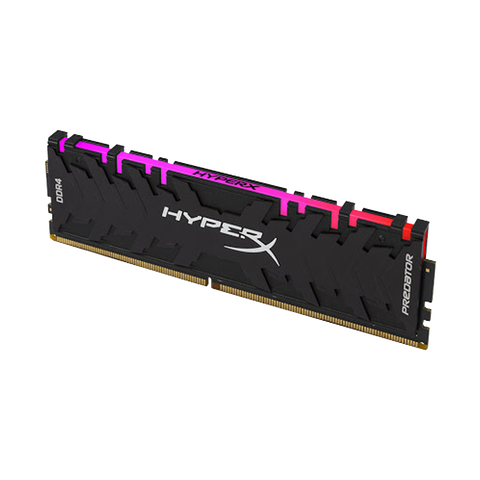 RAM DDR4 16GB KINGSTON 3200MHZ CL165 DIMM (KIT OF 2) XMP HYPERX PREDATOR RGB NEW BH 36T